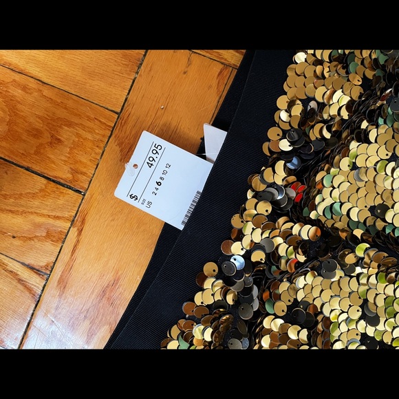 H&M Double Sequin Pencil Skirt - Picture 6 of 7